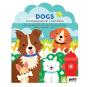 Dogs Coloring Book + Stickers - Preview