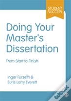 Doing Your Master'S Dissertation