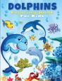 Dolphins Coloring Book For Kids: Cute An - Preview