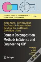 Domain Decomposition Methods In Science And Engineering Xxv