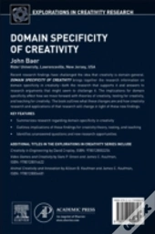 Domain Specificity Of Creativity