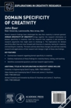 Capa do artigo Domain Specificity Of Creativity