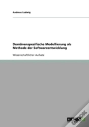 Capa do artigo Domanenspezifische Modellierung Als Methode Der Softwareentwicklung