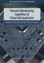 Domestic Manufacturing Capabilities For Critical Dod Applications - Preview