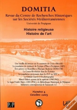 Capa do artigo Domitia T.4 ; Histoire Religieuse Histoire De L'Art