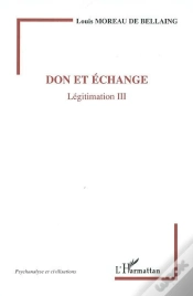 Capa do artigo Don Et Echange Legitimation Iii