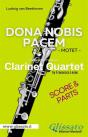 Dona Nobis Pacem - Clarinet Quartet - Parts & Score - Preview