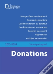 Capa do artigo Donations (Édition 2013)