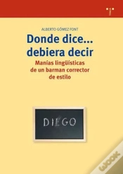 Capa do artigo Donde Dice...Debiera Decir