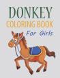 Donkey Coloring Book For Girls - Preview