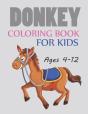 Donkey Coloring Book For Kids Ages 4-12 - Preview