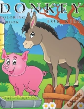 Donkey Coloring Book For Kids