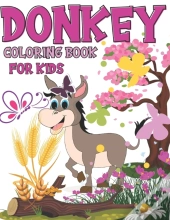 Donkey Coloring Book For Kids