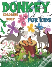 Donkey Coloring Book For Kids