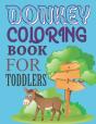 Donkey Coloring Book For Toddlers - Preview