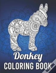 Donkey Coloring Book