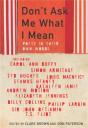 Don'T Ask Me What I Mean - Preview