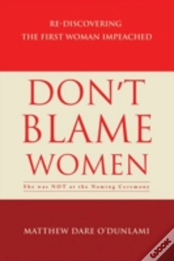 Capa do artigo Don'T Blame Women