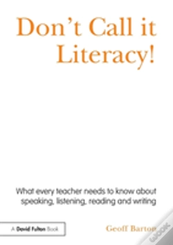 Capa do artigo Don'T Call It Literacy!