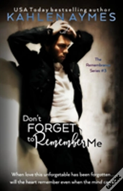 Capa do artigo Don'T Forget To Remember Me