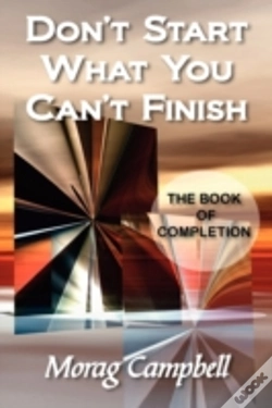Capa do artigo Don'T Start What You Can'T Finish