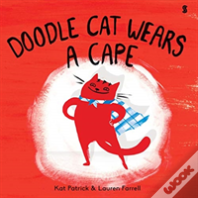 Doodle Cat Wears A Cape