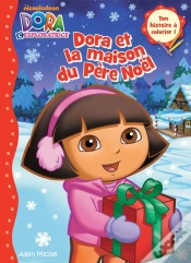 Capa do artigo Dora Et La Maison Du Pere Noel -Coloriage 1