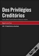 Dos Privilégios Creditórios