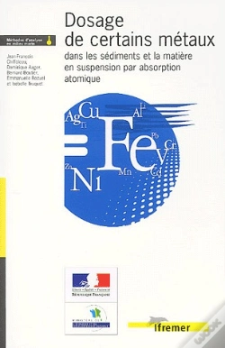 Capa do artigo Dosage De Certains Metaux Dans Les Sediments Et La Matiere En Suspension Par Absorption Atomique