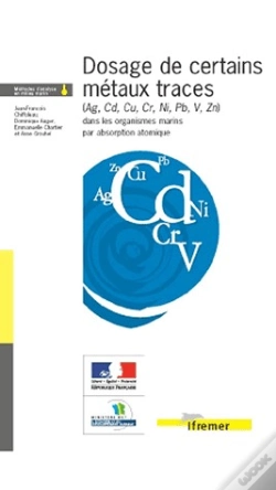 Capa do artigo Dosage De Certains Metaux Traces (Ag, Cd, Cu, Cr, Ni, Pb, V, Zn) Dans Les Organismes Marins Par Abso