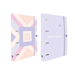 Capa do artigo Dossier Escolar A4 Com Recarga Pautada Oxford & Me Cute L/E 4 Argolas Sortido 400205898