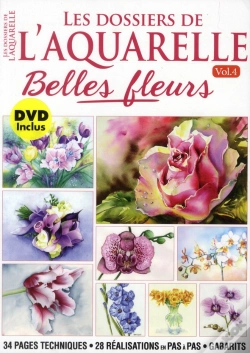 Capa do artigo Dossiers De L Aquarelle - Belles Fleurs + Dvd