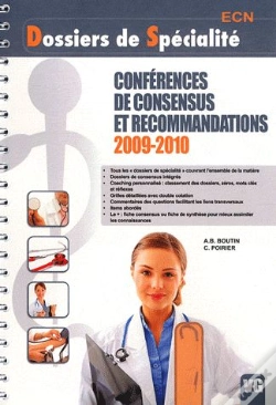 Capa do artigo Dossiers De Specialite Conferences De Consensus Et Recommandations 2009-2010