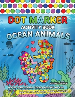 Capa do artigo Dot Marker Activity Book Ocean Animals
