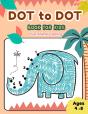 Dot To Dot Books For Kids Ages 4-8 Fun Animal Coloring - Preview