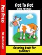 Dot To Dot Cute Animals Coloring Book For Toddlers - Preview