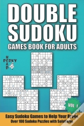 Double Sudoku Games Book For Adults Vol.1