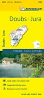 Doubs, Jura, France Local Map 321 - Preview
