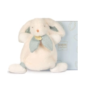 Capa do artigo Doudou Coelho Branco Com Laço Azul 25Cm Doudou Et Compagnie Lapin Bonbon Dc4668