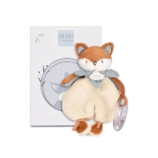 Capa do artigo Doudou Com Chocalho Raposa Timo 18Cm Doudou Et Compagnie Mina Et Timo Dc4693