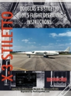 Capa do artigo Douglas X-3 Stiletto Pilot'S Flight Operating Instructions