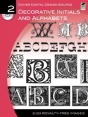 Dover Digital Design Sourcedecorative Initials And Alphabets - Preview