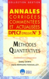 Dpecf Epreuve 3. Methodes Quantitatives