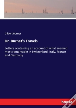 Capa do artigo Dr. Burnet'S Travels