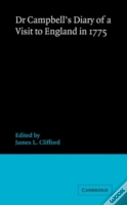 Capa do artigo Dr Campbell'S Diary Of A Visit To England In 1775