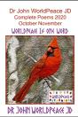 Dr John Worldpeace Jd Complete Poems 2020 October, November - Preview