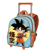 Capa do artigo Dragon Ball Brave Mochila 3D com Rodas Pequena, Azul