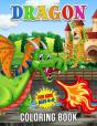 Dragon Coloring Book For Kids Ages 4-8 - Preview