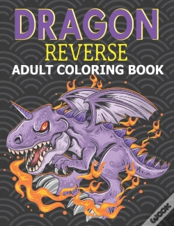 Capa do artigo Dragon Reverse Adult Coloring Book