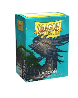 Capa do artigo Dragon Shield Sleeves DUAL MATTE (100) LAGOON